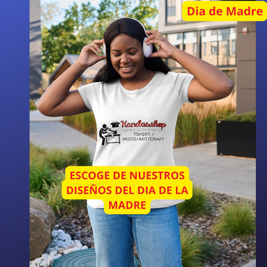 Camiseta de Algodón Personalizada (Madre) -escoge tu archivo